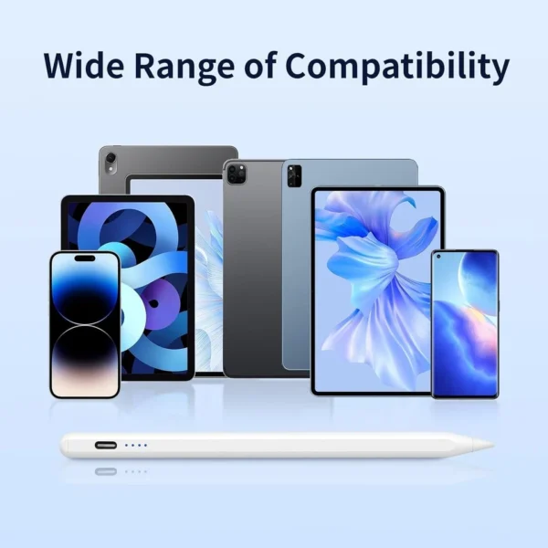 Universal Fine‑Point Typing Stylus – For Tapping, Typing & Navigation on All Touch Screens