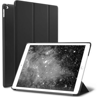Apple iPad 2 Case, Trifold Stand Cover with Pencil Slot, Slim Lightweight Protective Case for iPad 2 (Model A1395, A1396, A1397)