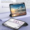 Case Cover for Apple iPad 10th Generation and A16 in Accra Ghana HKSHOP iPad 10th Generation Case 2022 with Pencil Holder, Smart Trifold Stand Cover with Auto Wake/Sleep, Soft TPU Back, Protective iPad 10.9" Case – Black