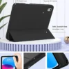 Case Cover for Apple iPad 10th Generation in Accra HKSHOP GHANA iPad 10th Generation Case 2022 with Pencil Holder, Smart Trifold Stand Cover with Auto Wake/Sleep, Soft TPU Back, Protective iPad 10.9" Case – Black