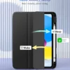 Case Cover for Apple iPad A16 2025 10th Generation in Accra Ghana HKSHOP iPad 10th Generation Case 2022 with Pencil Holder, Smart Trifold Stand Cover with Auto Wake/Sleep, Soft TPU Back, Protective iPad 10.9" Case – Black