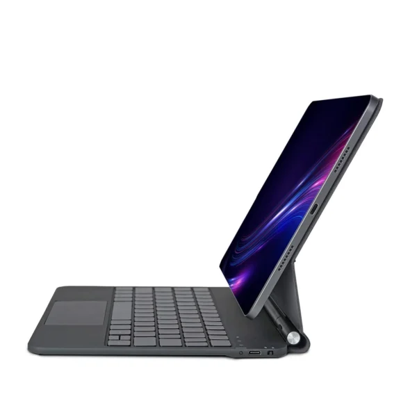 ESR iPad A16 11th Gen (2025) / 10th Gen (2022) Case with Keyboard – Floating Cantilever Stand, Springy Backlit Keys, Multi-Touch Trackpad, Rebound Series – Black