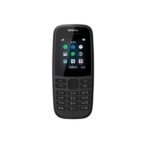 Nokia 105 4G (2019) Dual SIM – 1.77" Display, FM Radio, 800mAh Battery – Black - Image 2