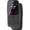 Nokia 105 4G (2019) Dual SIM – 1.77" Display, FM Radio, 800mAh Battery – Black