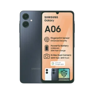 Samsung Galaxy A06 – 128GB | Sleek Design, Powerful Performance, All-Day Battery