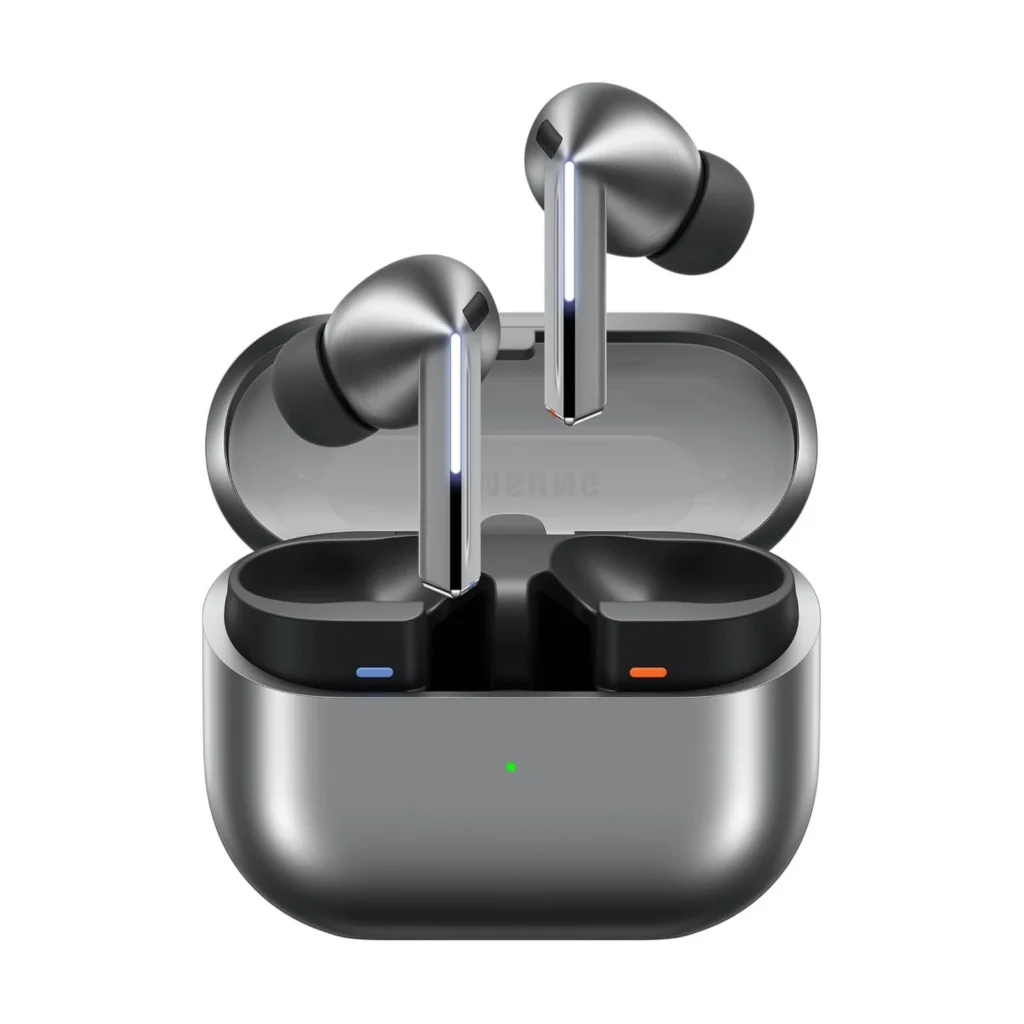 Samsung Buds 3 Pro Clone – Wireless Earbuds with Wireless Charging Case (Graphite)