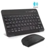 Wireless Bluetooth Keyboard and Mouse Combo hkshop ghana Wireless Bluetooth Keyboard and Mouse Combo – Black | Comfort & Convenience for Everyday Use