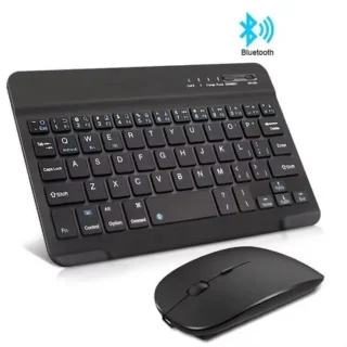 Wireless Bluetooth Keyboard and Mouse Combo – Black | Comfort & Convenience for Everyday Use
