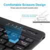 Wireless Bluetooth Keyboard and Mouse Combo tip toe lane circle Wireless Bluetooth Keyboard and Mouse Combo – Black | Comfort & Convenience for Everyday Use