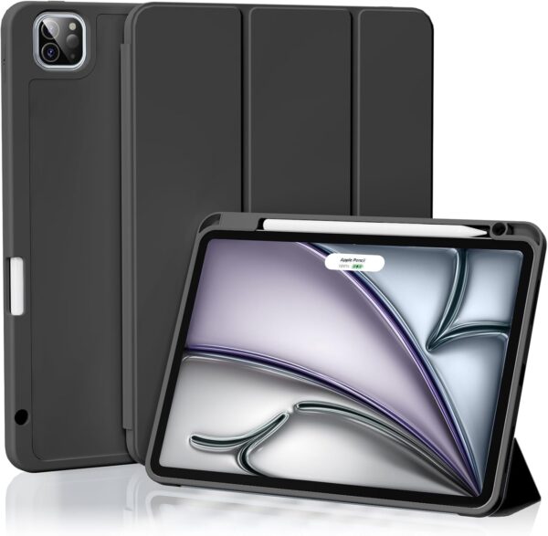 iPad Air 13 Inch Case 6th Gen M2 2024 with Pencil Holder Hkshop Ghana