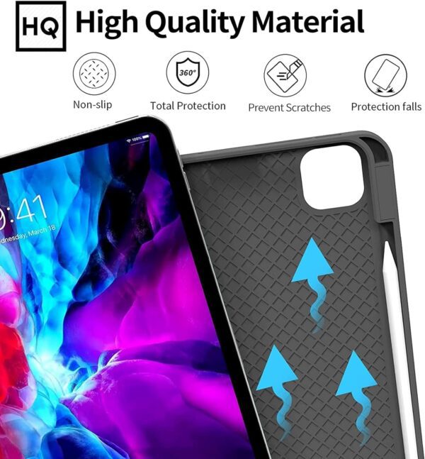 iPad Air 13 Inch Case 6th Gen M2 2024 with Pencil Holder Hkshop Ghana