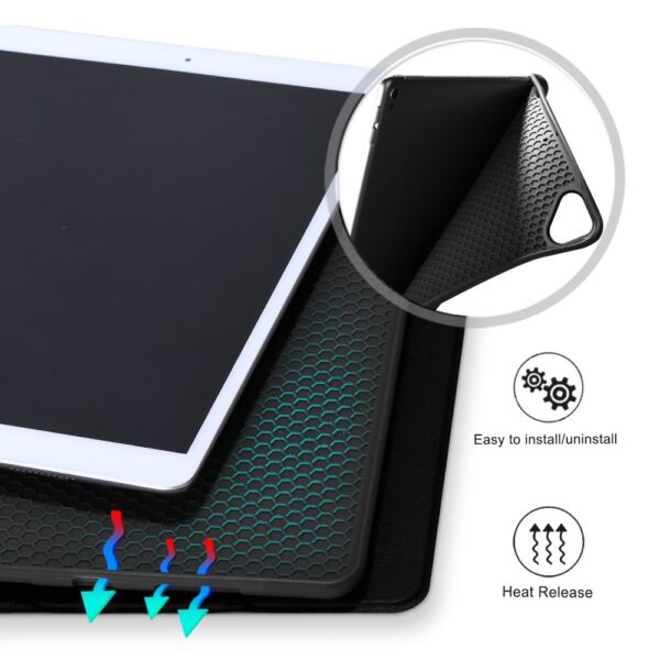 iPad Air 2 Smart Folio Case with Pencil Holder - Slim Protective Cover for users in Ghana