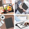 Shop iPad Pro 13 Inch Case M4 (2024) with pencil holder and trifold stand. Auto wake/sleep, slim fit, and soft TPU back. Available now at HKSHOP in Accra, Ghana.
