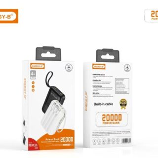 20,000mAh Energy B P6 Plus Power Bank – Fast Charging