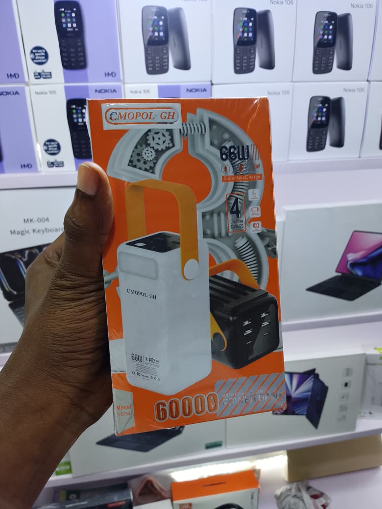 CMopol 60000mAh Ultra Powerful Fast Charging Power Bank