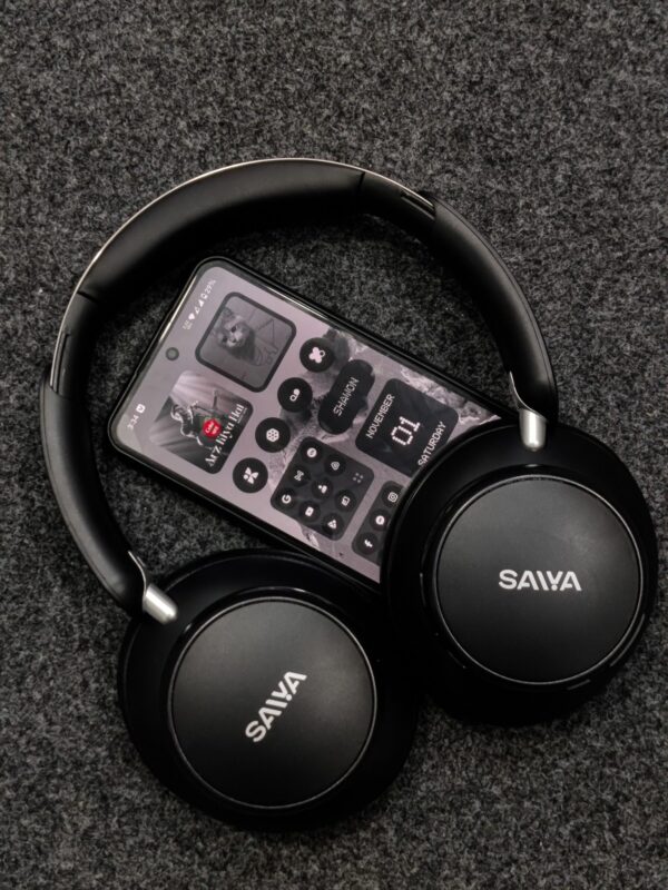 Saiya AW27 Hybrid ANC Wireless On-Ear Headphones – Clear Audio