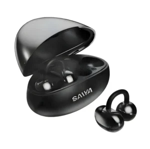 Saiya AeroClip Wireless Earphones – Magnetic Neckband, HD Sound