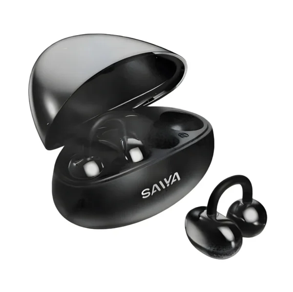 Saiya AeroClip Wireless Earphones – Magnetic Neckband, HD Sound