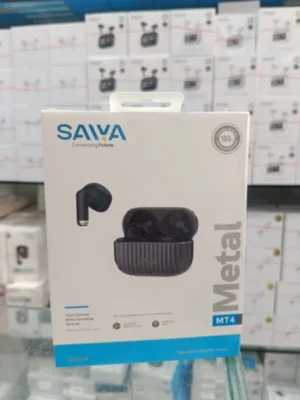 Saiya Metal MT4 Wireless Earbuds – Deep Bass Sound