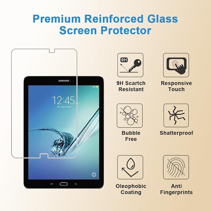 Samsung Galaxy Tab A 9.7 (2015) Screen Protector – 9.7″ Tempered Glass