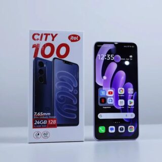 Itel City 100 Smartphone | 128GB Storage, 4GB RAM - HKSHOPGH