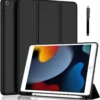 Case for iPad Air 1st Edition, 9.7 Inch, Smart Cover with Auto Wake/Sleep (Black)