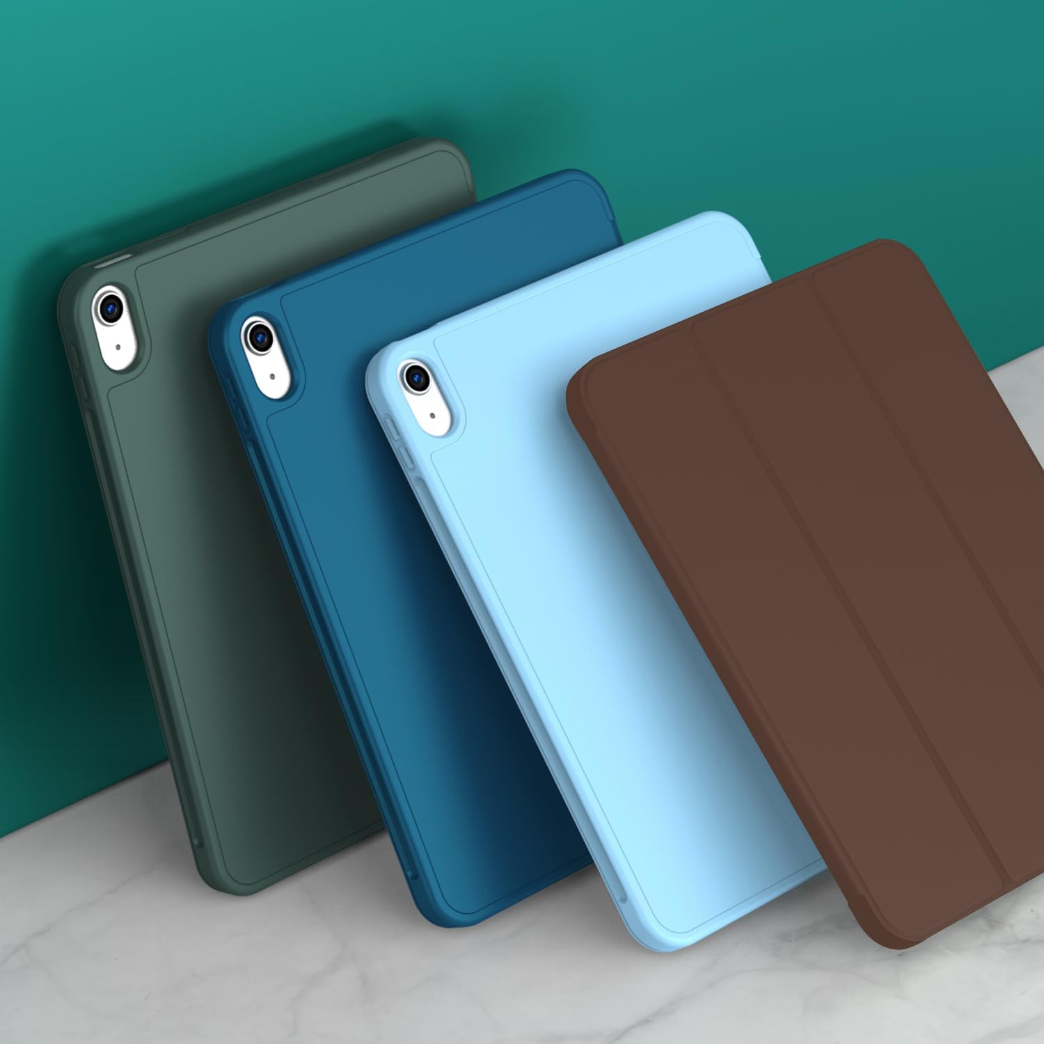 Case for iPad (A16) 11th Generation 11 Inch 2025, iPad 10th Generation 10.9 inch 2022, Slim Stand Protective Cover with Hard PC Translucent Back Shell...(Coffe Brown) - Image 2