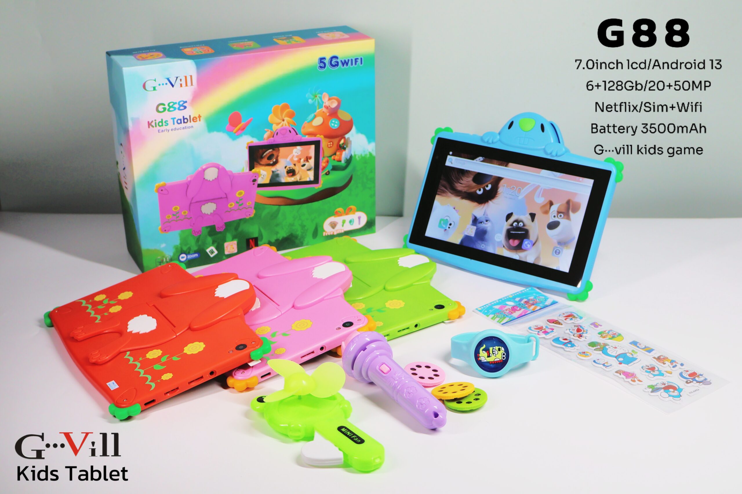 G88 Kids Tablet β 7 Inches | Child-Friendly Tablet with Parental Control - hkshopgh