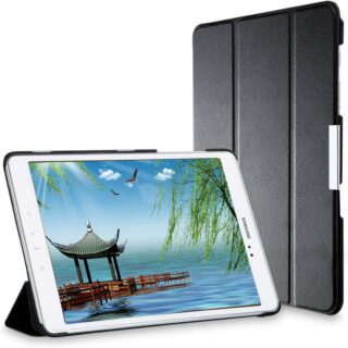 Black Case for Samsung Galaxy Tab A 9.7 (2015 Edition) – Slim Smart Stand Cove