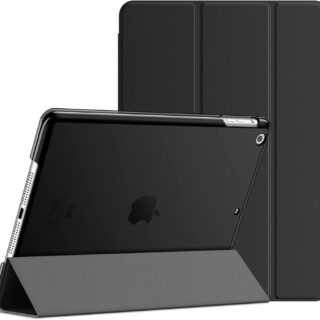 Case for iPad Air 1st Edition, 9.7 Inch, Smart Cover with Auto Wake/Sleep (Black)