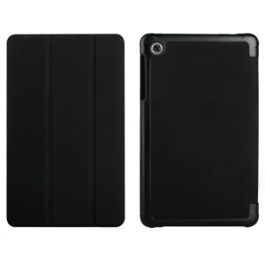 Samsung Galaxy Tab S9 Black Case – Tri-Fold Stand Cover with Auto Wake/Sleep & Pen Holder