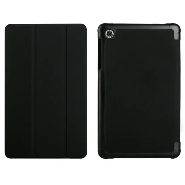 Samsung Galaxy Tab S9 Black Case – Tri-Fold Stand Cover with Auto Wake/Sleep & Pen Holder