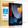 SCREEN PROTECTOR FOR IPAD 9,8,7 -HKSHOP Screen Protector for iPad 9th 8th 7th Generation 10.2 Inch, Tempered Glass Film for iPad 9 8 7 (2021/2020/2019), Case Friendly, Apple Pencil...