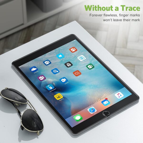 SCREEN PROTECTOR FOR IPAD 9,8,7 - HKSHOPGH Screen Protector for iPad 9th 8th 7th Generation 10.2 Inch, Tempered Glass Film for iPad 9 8 7 (2021/2020/2019), Case Friendly, Apple Pencil...