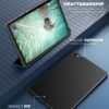 TAB A9 -HKSHOP Case for Samsung Galaxy Tab A9 Plus 11 Inch 2023, Slim Lightweight Stand Hard Back Shell Protective Cover for Galaxy Tab A9+ Tablet...BLACK