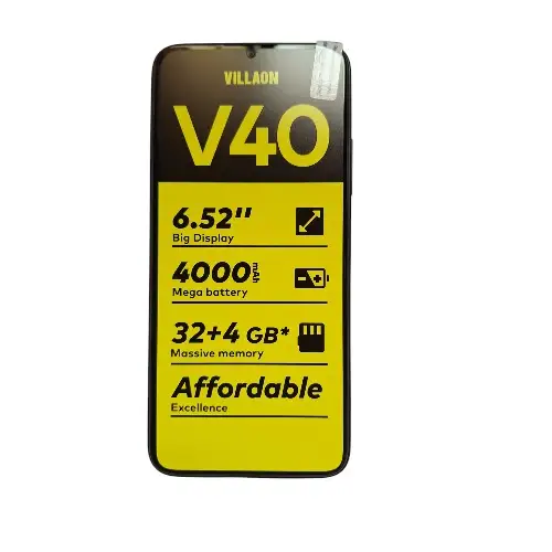 Villaon V40 Smartphone | 4GB RAM, 32GB Storage, Large Display, Dual SIM