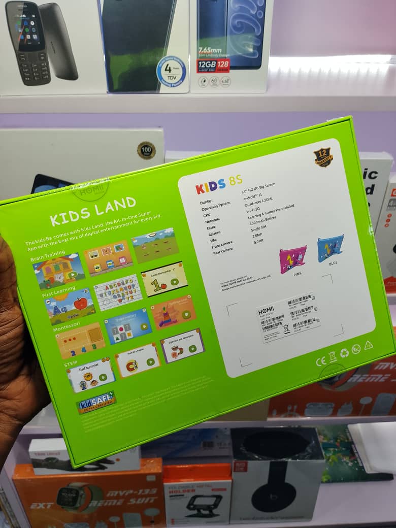 Homii Kids Tablet 7 Inches – 32GB Storage, 2GB RAM | Child-Friendly Tablet - Image 2