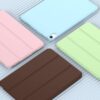 iPad Air 11 Inch Case M3(2025) / M2 (2024), iPad Air 5th/4th Generation Case 2022/2020 10.9 Inch with Pencil Holder, Trifold Stand Smart Case with...(DARK BROWN)