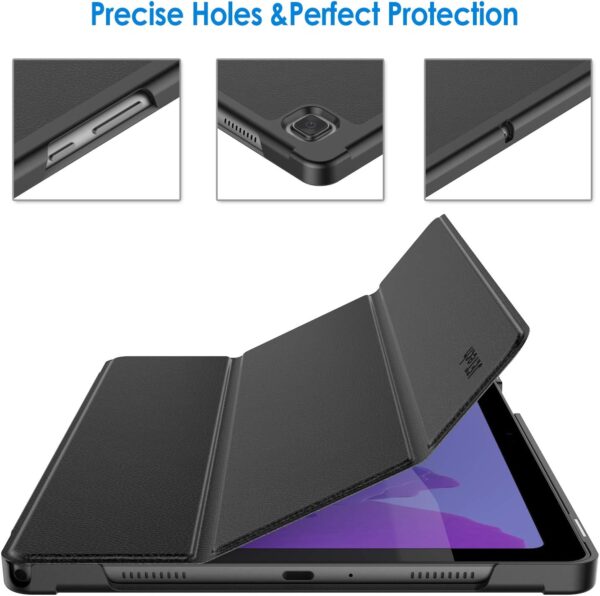 galaxy 10 -hkshop Case for Samsung Galaxy Tab A7 10.4-Inch 2020 (SM-T500/T505/T507), NOT for Galaxy Tab A7 Lite 8.7-Inch 2021 (Black)