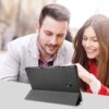 Slim Case for Galaxy Tab A 10.5 2018 T590 T595 T597, Light Stand Hard Shell Cover Protective Case for Galaxy Tab A 10.5-Inch Tablet...(BLACK)