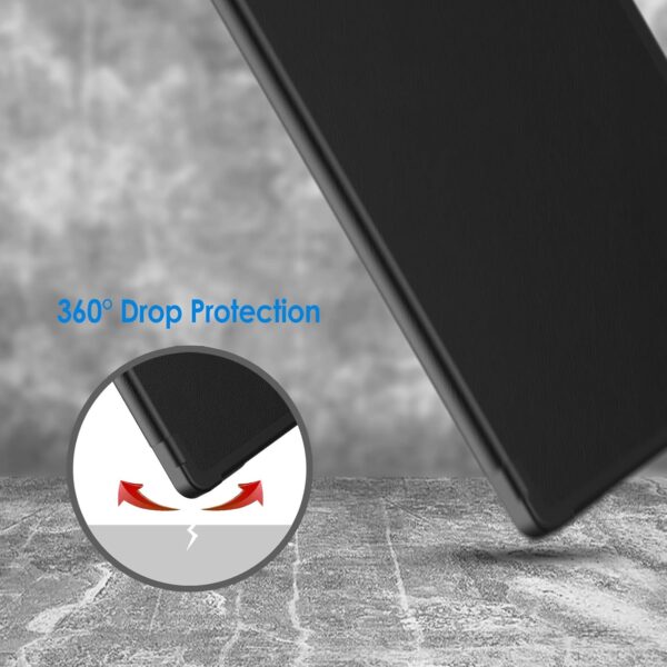 galaxy 8 -hkshop Case for Samsung Galaxy Tab A7 10.4-Inch 2020 (SM-T500/T505/T507), NOT for Galaxy Tab A7 Lite 8.7-Inch 2021 (Black)