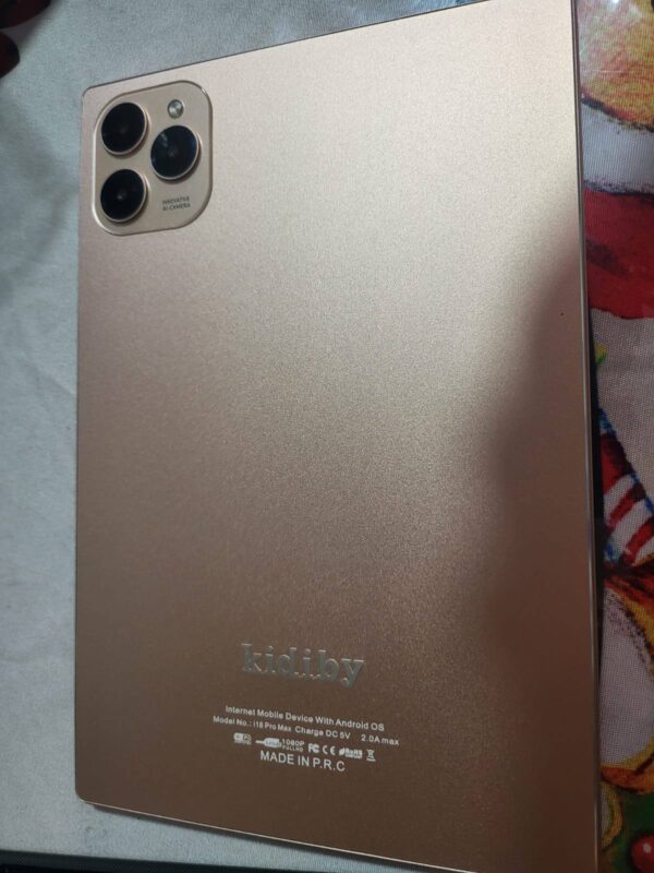 I18 Pro Max Kidiby Tablet – 512GB Storage, 16GB RAM | High-Performance Android Tablet