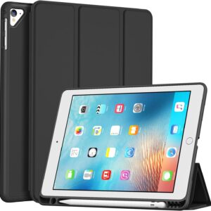 iPad Air 2 Case – Slim Black Protective Cover with Stand
