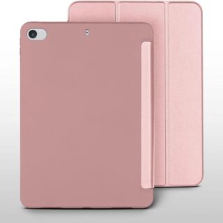 Case Compatible with iPad Mini  5th Generation - Slim Protective Case with Stand and Auto Sleep/Wake Function - Flip Case with Magnetic Closure -...