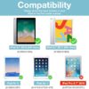 Apple iPad 5 Case – Slim Black Cover with Stand and Full Protection
