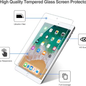 Screen Protector for iPad Air 2/ Air 1, Tempered Glass Film Guard