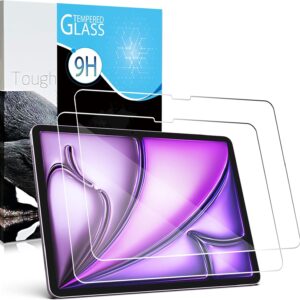 Screen Protector For iPad Air 11 inch M2 2024 M3 2025 6th  Generation, Tempered Glass Film Guard, 9H Anti-Scratch, Bubble Free, HD...