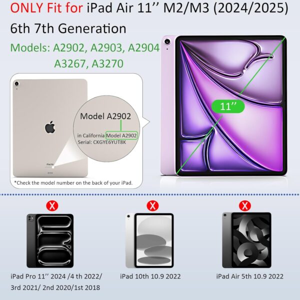 ipad air 6th 7th - hkshopgh Screen Protector Compatible with iPad Air 13 Inch M3 2025 & M2 2024 (7th/6th Generation), Matte Surface, Tempered Glass, Easy.