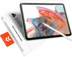 Screen Protector Compatible with iPad Air 13 Inch M3 2025 & M2 2024 (7th/6th Generation), Matte Surface, Tempered Glass, Easy.