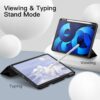 Case for iPad Air 11-Inch M3/M2 (2025/2024), iPad Air 5/4 (2022/2020 5th/4th Generation 10.9-Inch) with Pencil Holder, Slim Tablet Cover with Soft...